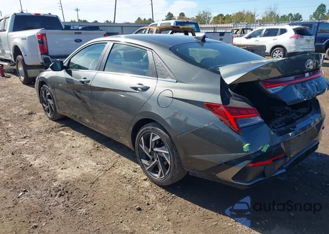 2025 Hyundai Elantra Sel Convenience из США, поврежденный, VIN KMHLS4DG2SU019985